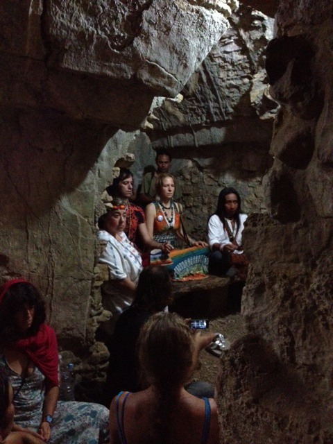 In the Palace of Bolon Ik, Palenque - Photo by Sarah Bronson